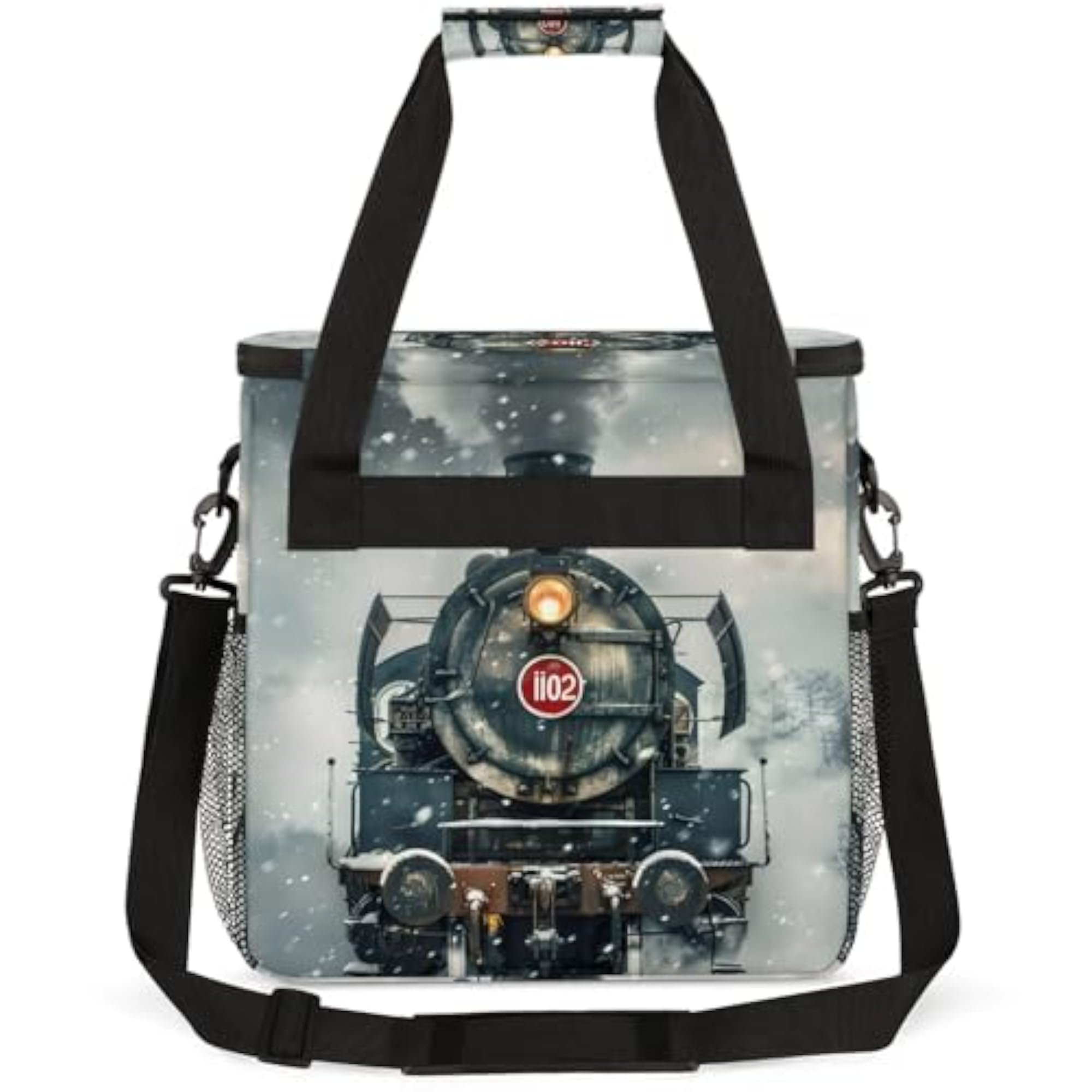 Steam Train Travel Coffee Maker Carrying Bag, Large Organizer