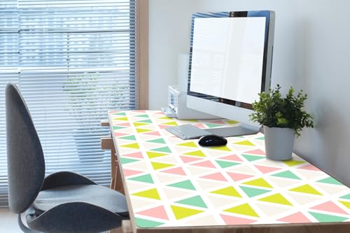 Sous-main de bureau 120x60 cm en vinyle PVC pour espace de travail