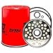 Baldwin Filters Fuel Filter, 4-7/16 x 3-15/32 x 4-7/16 in