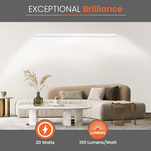 Image of Orient Electric Grace Pro 20W LED Batten| 2000 lumens Bright Light Output| LED tubelight for Home| Sleek & Stylish Design| Non-breakable Polycarbonate housing | Pack of 4