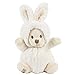 Bukowski Kuscheltier Hase Teddybär Ziggy weiß 15cm, Plüschteddybär Plüschhase