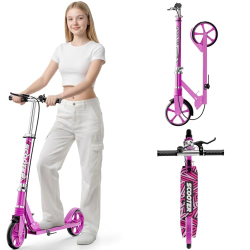Scooters 8-12, Teens & Adults - Load 240 LBS, 8-Inch