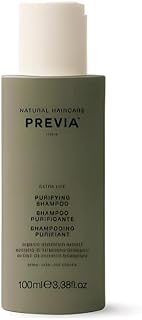 PREVIA Purifying Shampoo for Scalp Health | Purifying & Detoxifying | Nourishing Formula | Vegan & Sulfate-Free | 3.38 oz