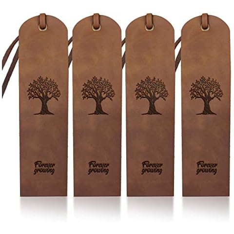 MAYJOYDIY Tree of Life Leather Bookmarks Cover