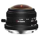 7Artisans 4mm F2.8 Fisheye Wide Angle Lens Ultra Manual Focus Prime Lens Compatible for Canon Eos-M