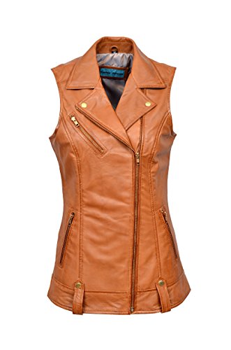 Blouson duffle coat femme marron peau taille 44 veste hiver veste chaude