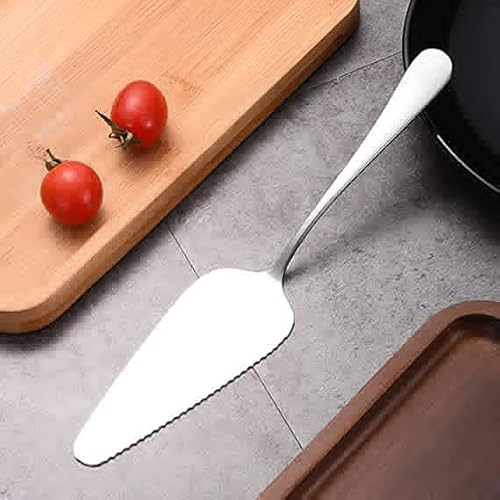Alitopo Pie Servers, Stainless Steel Dessert Pastry Pie Cake Servers For Celebration Party Wedding Home Or More, Silver (8.9Inch) #TOP3