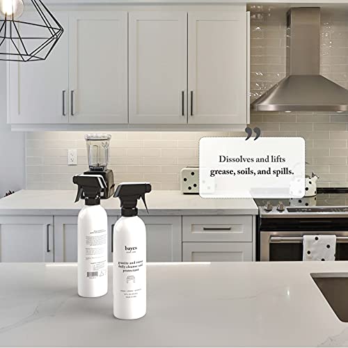 Bayes Granite And Stone Daily Cleaner And Protectant - Cleans, Shines, And Protects - For Granite, Quartz, Marble, Tile, And Natural Stone Surfaces - 16 Oz, 6 Pack #TOP4