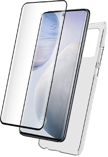 Pack Vivo X60 Pro coque transparente silicone et film écran Bigben