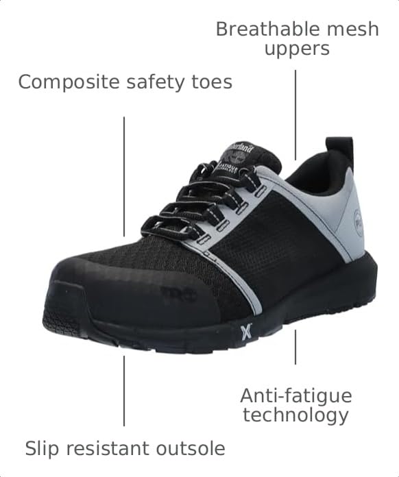 Image of Timberland PRO Men's Radius Composite Safety Toe Athletic Industrial Work Shoe