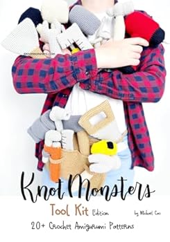 Paperback Knotmonsters: Tool Kit Edition: 20+ Amigurumi Crochet Patterns Book
