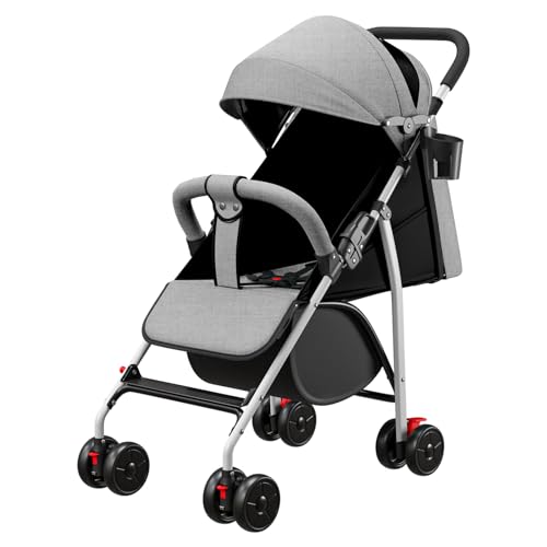 MUL-BOUTIQUE Kinderwagen, kompakt, 0 bis 4 Jahre (max. 30 kg), leicht (4,8...