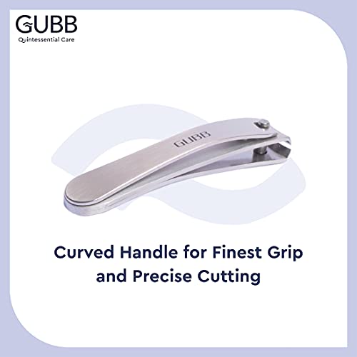 GUBB Curved Nail Clipper For Men & Women | Stainless Steel Nail Cutter That Fits in nails easily | Designed For Women & Men | Sharp blades | Made with stainless steel | For... - Image 4