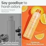 Modelones Acetone Nail Polish Remover, Professional Gel Polish Remover, Nail Glue Remover Natural Formula with Jojoba Oil for Nail Moisturizing & Care, Acrylic Dip Powder Remover(8 FL.Oz.), Lemon - Image 5