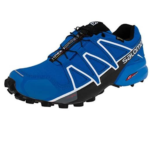 Salomon Män Speedcross 4 Gtx vattentäta skor, Blå Sky Diver Indigo Bunting Black - 42 2/3 EU