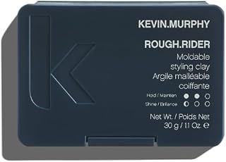 KEVIN.MURPHY ROUGH.RIDER Clay - Hair Strengthening - For All Hair Types - Moldable Styling Clay - Sulphate Free Care - 30 g / 1.1 oz