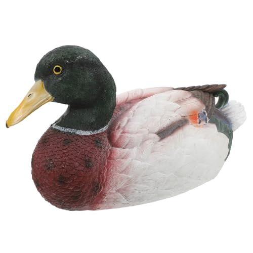 ibasenice Anatre Galleggianti in Decorazioni Per Fioriere e Laghetti Statuette Di Anatre Realistiche Per Esterni e