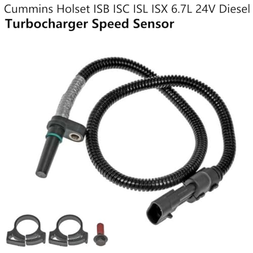 Turbocharger Speed Sensor RAM 6.7, Turbo Charger Output Speed Sensor for Cummins Holset ISB ISC ISX 6.7L Diesel Dodge RAM 2500 3500 4500 5500 4032806 CHENHO by CHENHO - Image 4