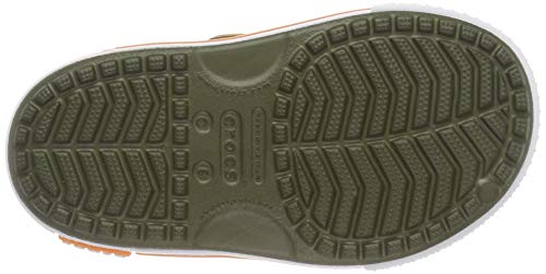 Image of crocs Boy's Crocband II Sandal PS Green Sandals-C10 (14854-309-C10)