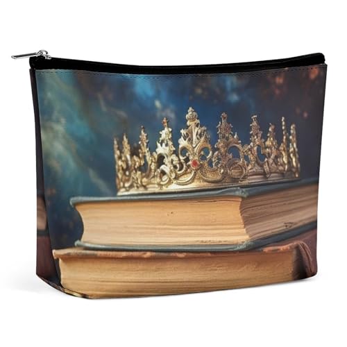 Bolsa de maquillaje, bolsa de viaje para cosméticos, bolsa de artículos de tocador portátil vintage, bolsa de gran capacidad con cremallera, estuche organizador de maquillaje, bolsa de artículos de to