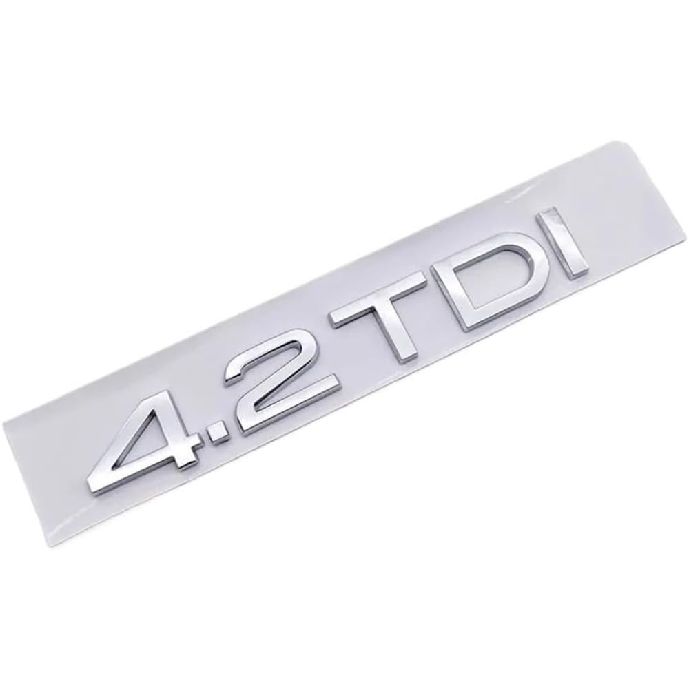 Mauxpiao C Ompatible With Abs Ar Logo 1.9 2.0 2.8 3.0 4.2 Tdi 3.6 Sticker Trunk Emblem Rear Badge Rewr/C/A