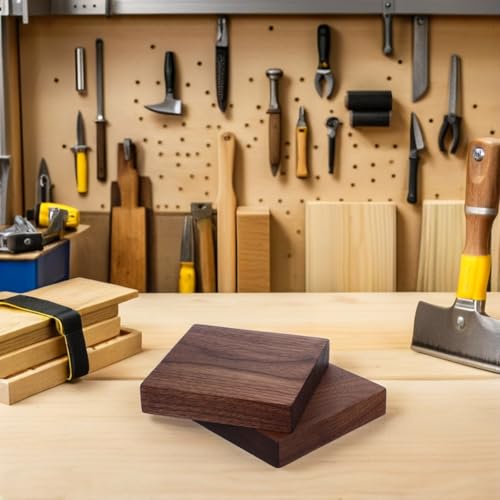 Planches de noyer massif d'une épaisseur de 2 cm pour artisanat