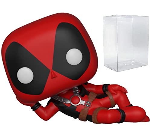 POP Marvel: Deadpool Parody - Figura de vinilo Funko de Deadpool (Bundeada con funda protectora de caja compatible), multicolor, 3.75 pulgadas