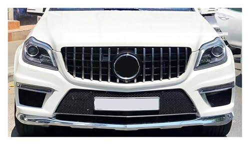 Calandre avant style GT pour Benz Classe GL X166 2013-2015 noir