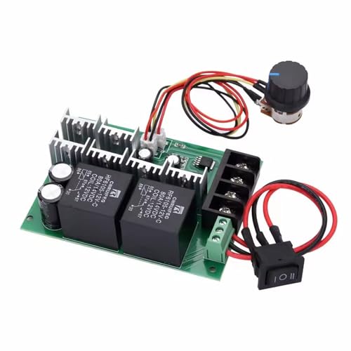 調節可能なDC12V24V36V モーター スピード レギュレータ モジュール 10-50V 40A 高電流 フォワード リバース オペレーション インダストリアル リバーシブル モーター コントローラー