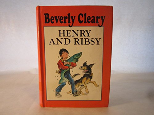 Henry and Ribsy, William Morrow, 1954, Orange B00J7L39YM Book Cover