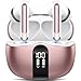 Tukio Bluetooth Kopfhörer, 2024 Kopfhörer Kabellos Bluetooth 5.3 In Ear, 4 ENC Noise Cancelling Mic Ohrhörer, HiFi Stereo Tiefbass, 40H Spielzeit, LED-Anzeige, IP7 wasserdichte Earbuds, Rose Gold Pro MI 4 günstig Kaufen-Tukio Bluetooth Kopfhörer, 2024 Kopfhörer Kabellos Bluetooth 5.3 In Ear, 4 ENC Noise Cancelling Mic Ohrhörer, HiFi Stereo Tiefbass, 40H Spielzeit, LED-Anzeige, IP7 wasserdichte Earbuds, Rose Gold Pro