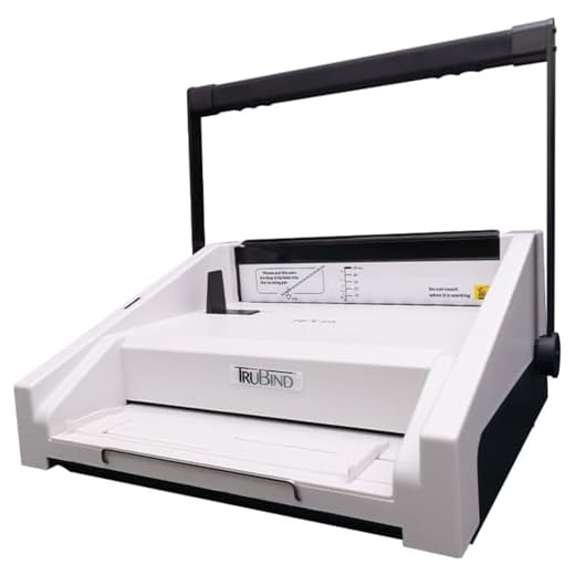 TruBind Hot Knife Velobind Binding Machine | 22 Sheet Punch Capacity | Bind up to 425 Sheets | 10 Second Bind Cycle | 1"- 2" Pin Length | 1-Year Warranty