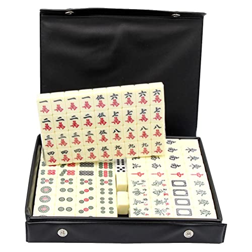 Jeu de mahjong portable iplusmile pour camping et soirées à la maison