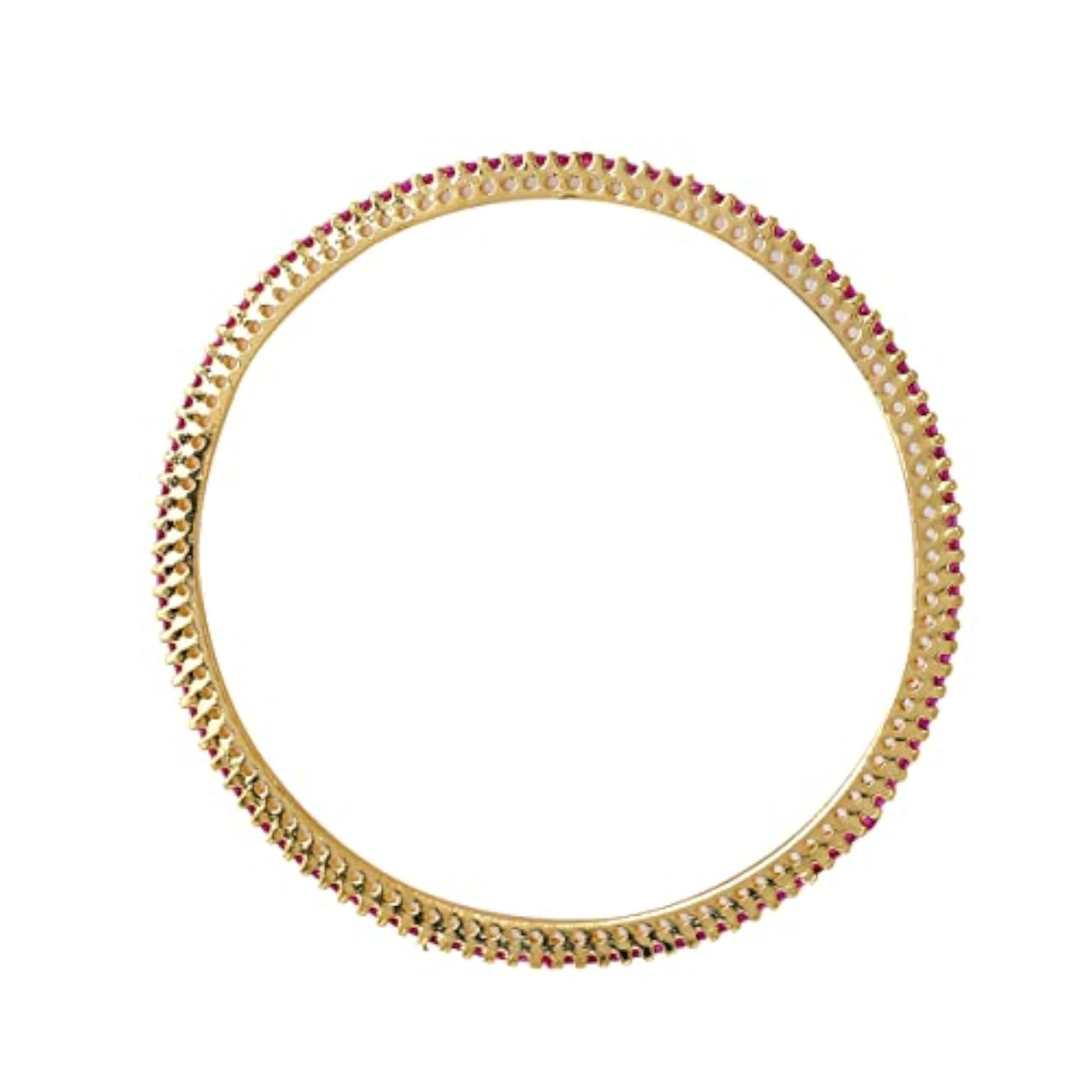 American Diamond Bangles for Women - AD Stone Tone - Anniversary Gift for Wife