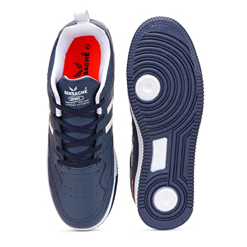 Image of BERSACHE Premium Sneakers, Sports,Gym, Trending, Stylish Running Shoes for Men (Black)
