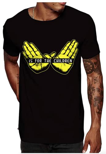 Swag Point Urban Streewear Graphic 100% Cotton t Shirts (L, Palms)