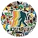 50 Pack Bigfoot Stickers - Yeti, Sasquatch, Skunk Ape, Yowie, Hairy Man, Wendigo
