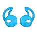 ALXCD Ear Gel for iPhone Earpods, Ear Buds Tips, 4 Pair Anti-Slip Soft Silicone Replacement Earbud Tips for Earphone of iPhone7 SE 6s iPhone 6s Plus 5s [Sport](Black/Clear/Blue/Orange)