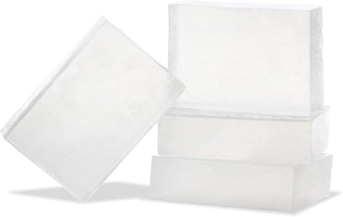 Clear Glycerin Soap Base - 2 lb - Easy to Melt and Pour - Moisturizing - DIY Handmade Soap