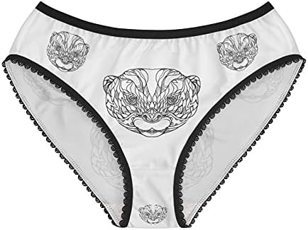 Oriental Small-Clawed Otter Panties, Underwear, Briefs, Cotton Briefs, Funny Underwear, Panties For Women