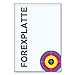 Produktbild Forex-Platte DIN A0 wetterfest (841 x 1188 mm, Forex-Hartschaum, 2mm)