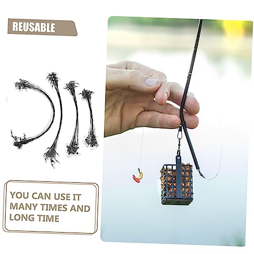 Hilo líder resistente para pesca 100 piezas miniatura 7