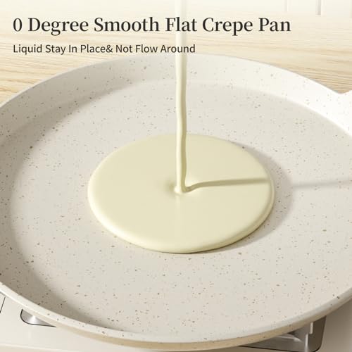 Poêle à crêpes antiadhésive 28cm Innerwell en granit pour induction - 5