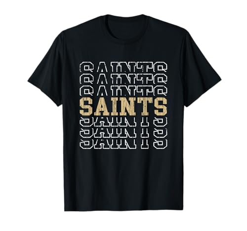 Saints Vintage Gift for Men Women Boys Girls Kids T-Shirt