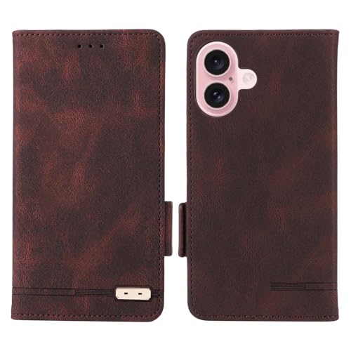 Accessoire téléphonique étui portefeuille compatible iPhone 16 - 2