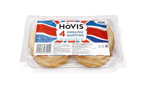 Hovis Soft White Muffins 4 pack