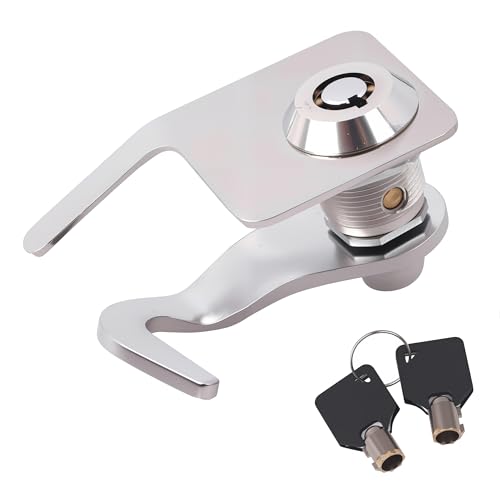 Cierre para maletero trasero Tour-Pak para motocicletas Harley Davidson, tipo rim lock, con 2 llaves, compatible con modelos de 1993 a 2013 miniatura 1
