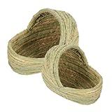 À oiseaux : adaptée aux poules de toutes tailles, offrant un espace confortable pour la reproduction et la , nids d'oiseaux en paille tressée