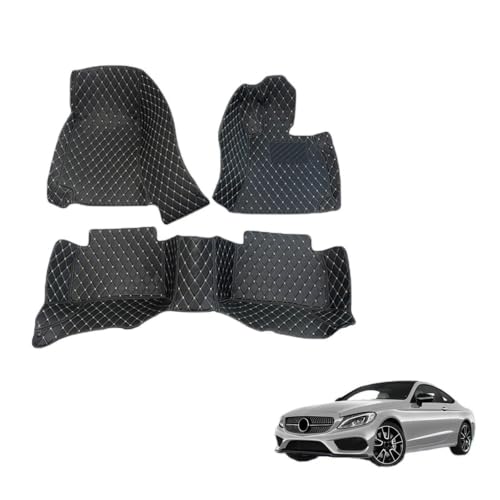 Tapis de voiture Mercedes Classe E pour voyages en famille et coffre