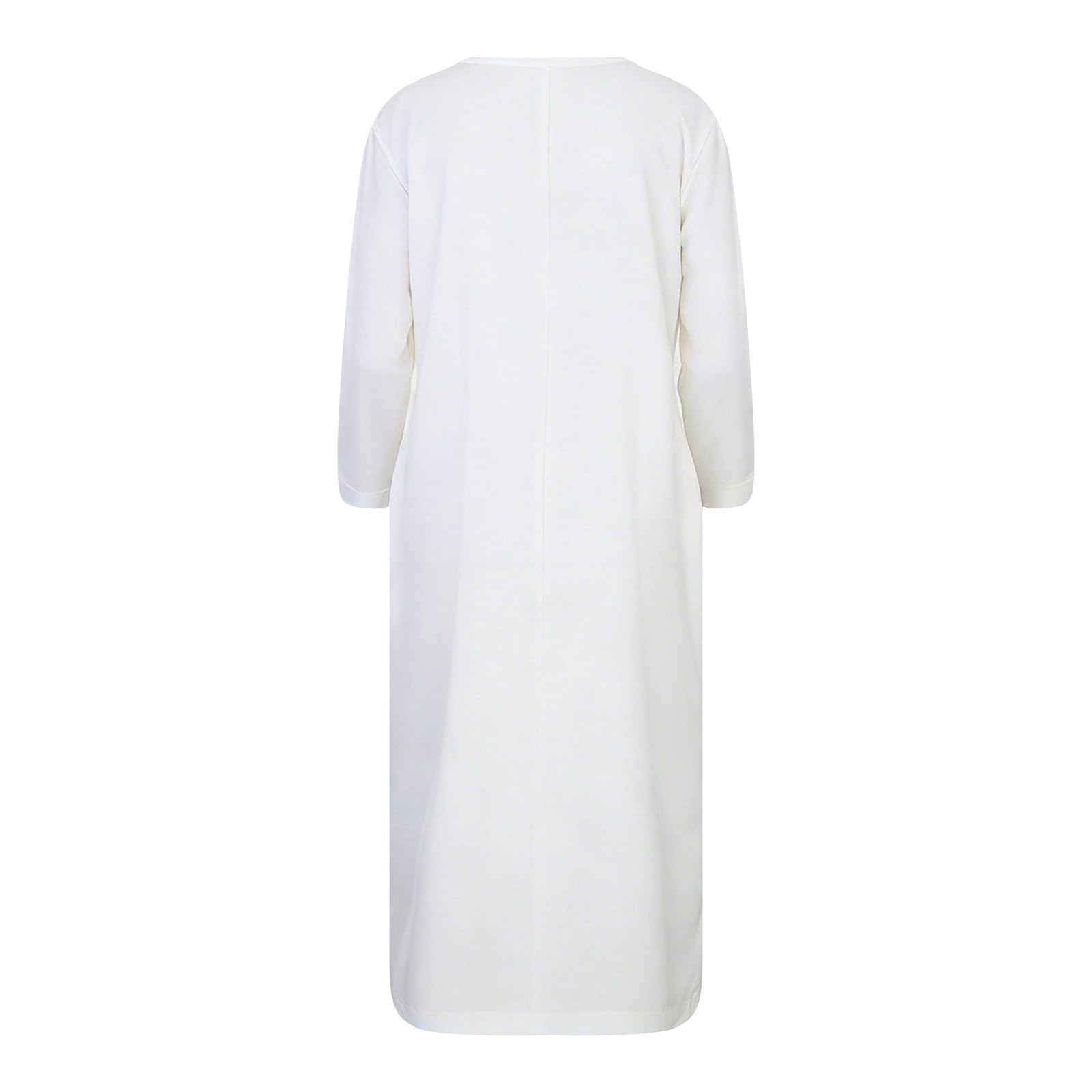 Ropa de oración para niños Ropa islámica Niños Abaya Niño Manga Larga Caftán árabe Con Bolsillo Vestidos Musulmanes Largos Islam Thobe Musulmana Túnica Dubai Túnica árabe